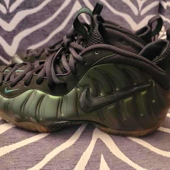 Nike Air Foamposite Pro Pine Green 2011 Rare (624041-301) US Men's SIZE 10 UK 9 - Picture 4 of 14